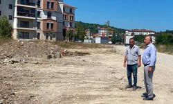 Başkan Vedat Öztürk imar yolu çalışmalarını yerinde inceledi