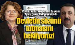 Aynur Çakar, Vali'ye seslendi: 300 bin kişilik proje için sözün tutulmasını bekliyor