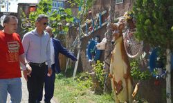 Atıkları sanata dönüştürdü, Apartmanını “Sıfır atık”a çevirdi