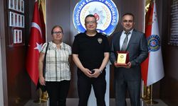 Zonguldak'ta 30 yıllık polis memuruna veda