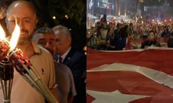Zonguldak’ta Zafer coşkusu geceye taşındı: Bayraklar ve meşalelerle yürüdüler