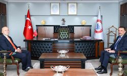 Vali Hacıbektaşoğlu, BEUN Rektörü Ulusoy'u ziyaret etti