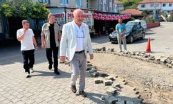 Çukur Mahallesi’nde altyapının ardından üstyapı çalışmaları başladı