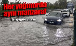 Her yağmurda aynı manzara!: Yollar sular altında