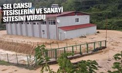 Zonguldak’ta sağanak Cansu Tesisleri ve Küçük Sanayi Sitesi’ni vurdu