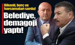 Dikenli borç ve harcamaları sordu, belediye rakamlar yerine demagoji yaptı!