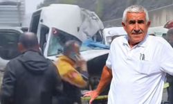 Feci kazada minibüs şoförü hayatını kaybetti