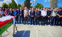Matematik öğretmeni İsmail Akçaoğlu son yolculuğuna uğurlandı