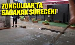 Zonguldak’ta alarm: Yağış devam edecek, su baskını riski sürüyor