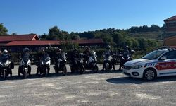 Çaycuma’da motosikletlilere trafik ekiplerinden güvenli sürüş uyarısı