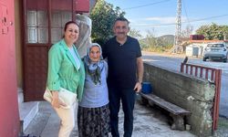 Vali Hacıbektaşoğlu’ndan Ressam Nine’ye ziyaret