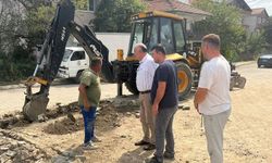 Gökçebey’de içme suyu hattı yenileniyor