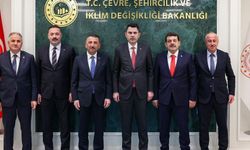 Zonguldak heyetinden Bakan Kurum’a ziyaret