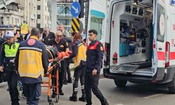Çevre yolunda yine kaza: Motosikletin çarptığı kadın yaralandı