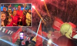Kozlu’da Cumhuriyet coşkusu havai fişeklerle taçlandı