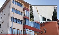 Zonguldak’ta yıkılma tehlikesi bulunan yapı için önlem alındı