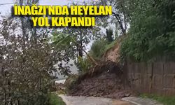 İnağzı’nda heyelan: Direktepe yolu kapandı!