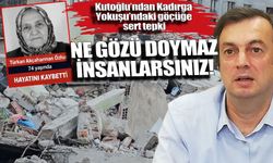 Kutoğlu’ndan Kadırga Yokuşu’ndaki göçüğe sert tepki: Ne gözü doymaz insanlarsınız!