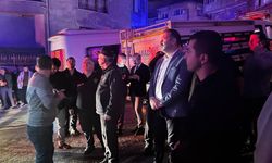 Çağlayan ve Emniyet Müdürü Kaba, göçük bölgesinde