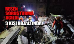 Zonguldak’taki bina göçüğünde RESEN soruşturma: 3 Kişi gözaltına alındı