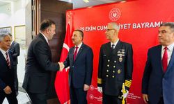 Zonguldak’ta Cumhuriyet Bayramı tebrikat töreni düzenlendi