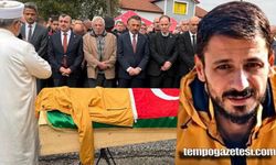 Maden şehidi Murat Kaya son yolculuğuna uğurlandı
