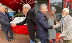 Saffet Bozkurt’tan selden etkilenen esnaf ve vatandaşlara ziyaret