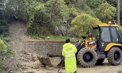 Zonguldak Otobüs Terminali yanında heyelan!