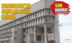 Zonguldak’ta okullar yarın da tatil!