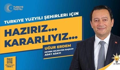 AK Parti Devrek Belediye Başkan A. Adayı Uğur ERDEM