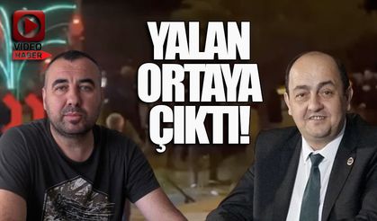 Yalanını kamera kayıtları ortaya çıkardı