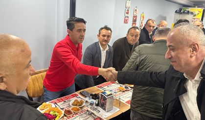 Köy muhtarlarıyla iftarını açan Sezer Köroğlu, talepleri dinledi
