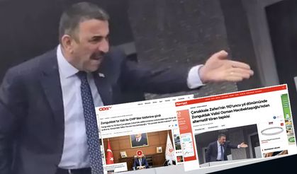 CHP'lileri azarlayan Vali Hacıbektaşoğlu, ana haber bültenlerine çıktı!