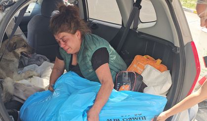 Veterinerde ölen köpeğinin yerine aynı gün sokak köpeğini sahiplendi
