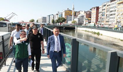 Vali Hacıbektaşoğlu, üst geçit yapılacak iki noktada incelemelerde bulundu