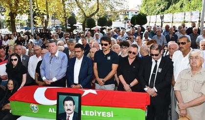 Eski Belediye Başkanı Sedat Atalay, son yolculuğuna uğurlandı