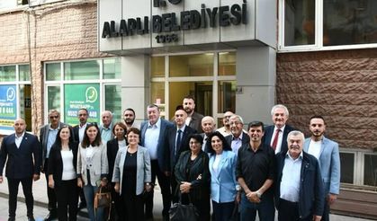 İl Başkanı Dural'dan Belediye Başkanı Tekin'e ziyaret