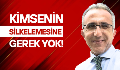Kimsenin silkelemesine gerek yok!..