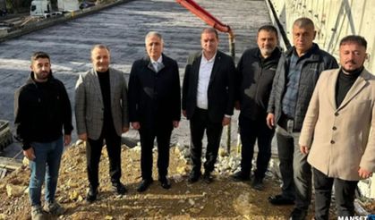 Milletvekili Bozkurt, çalışmaları yerinde inceledi