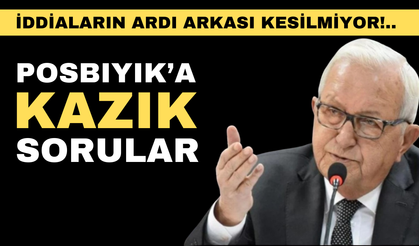 Başkan Halil Posbıyık’a kazık sorular...