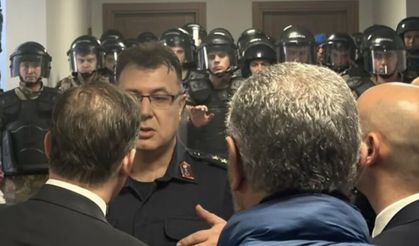 Başkanlık oylamasında ‘harf hatası’ krizi: Jandarma müdahale etti!