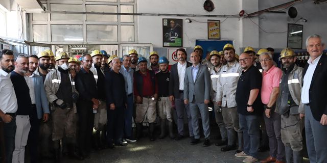 CHP Grup Başkanvekili Gökhan Günaydın, TTK Üzülmez Müessese Müdürlüğü'nü ziyaret etti