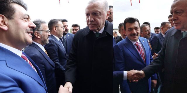 TTK'da üretim durdu: Milletvekili Avcı, Cumhurbaşkanı'nın elini sıktı!