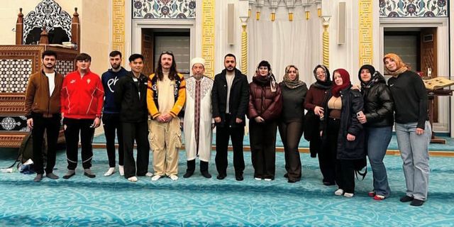 Uzun Mehmet Camii'nde kültürlerarası buluşma