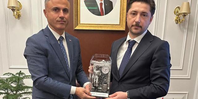 Mutlu'dan Bakan Yardımcısı Ceyhan'a hayırlı olsun ziyareti