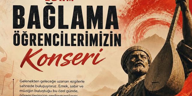 Bağlama öğrencilerinden müzik şöleni