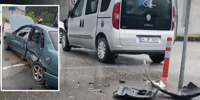 Devrek Eğerci yol ayrımında trafik kazası