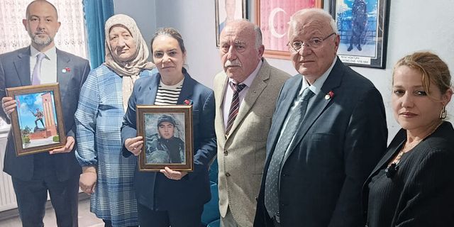 Şehit Ailesine anlamlı ziyaret