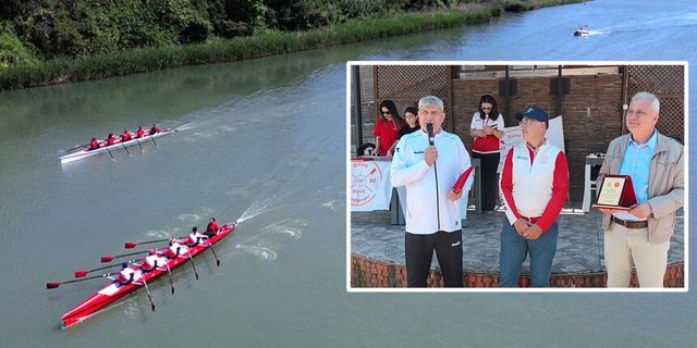Ortaokullar kürek için yarıştı: Gülüç’te spor coşkusu