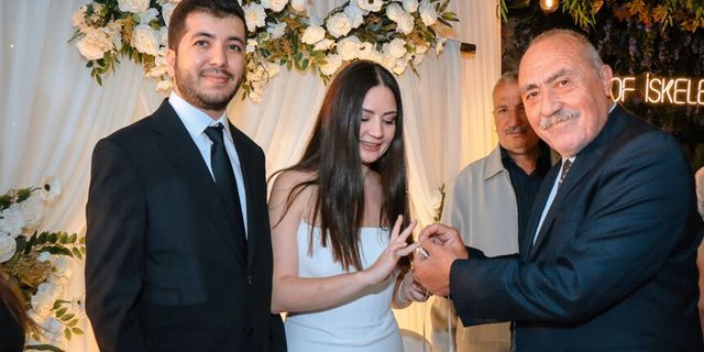 CHP’li Tayfun Özdemir’in mutlu günü: Kızı Cansu Özdemir nişanlandı